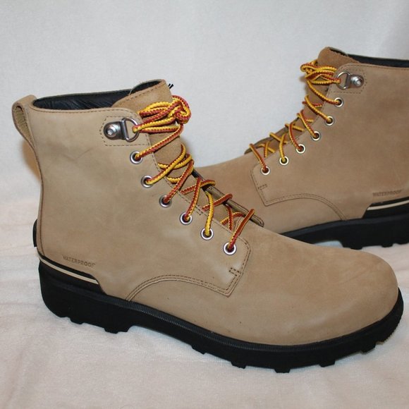 NIB SOREL MEN'S SUEDE WATERPROOF HIKING WINTER WORK BOOTS - Picture 2 of 10
